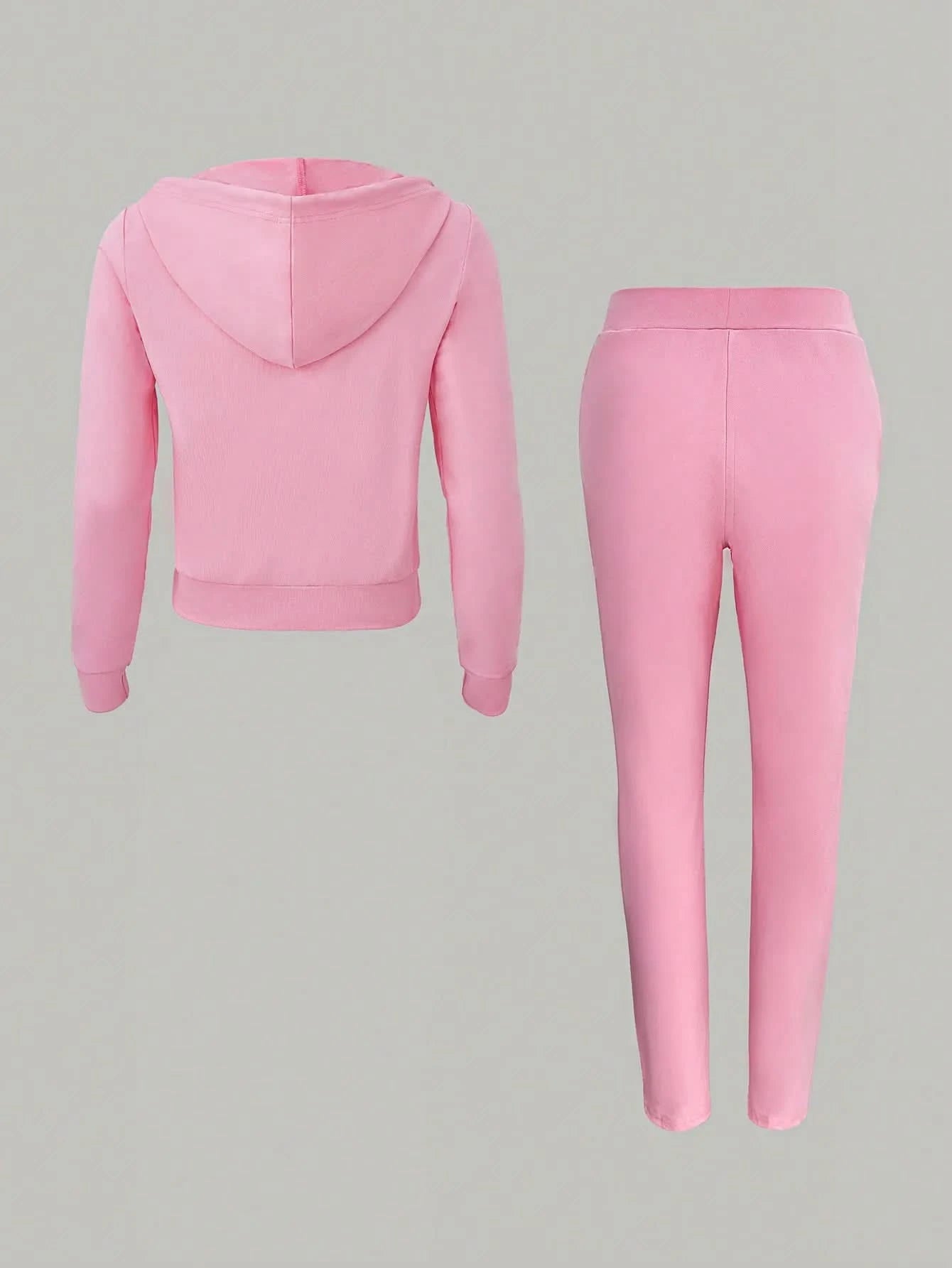 Women's 2-Piece Tracksuit Set - Letter Print Hoodie & Joggers Jogging Sweat Outfits