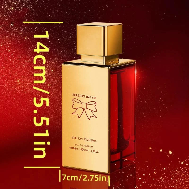 24 Gold Eau De Parfum Spray Fragrance Parfum With Gift Box Package Lasting And Perfume For Girls Ideal For Anniversary 100ML