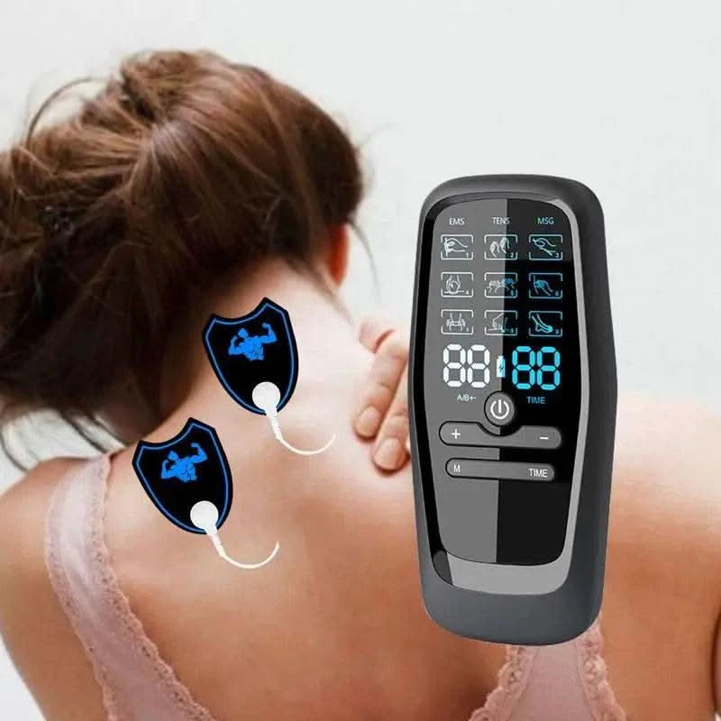 Cervical Massage Machine Electric Micro-Current Massage Machine For Neck Multi-Functional Muscle Exercise Massager For Travel - M & M Global