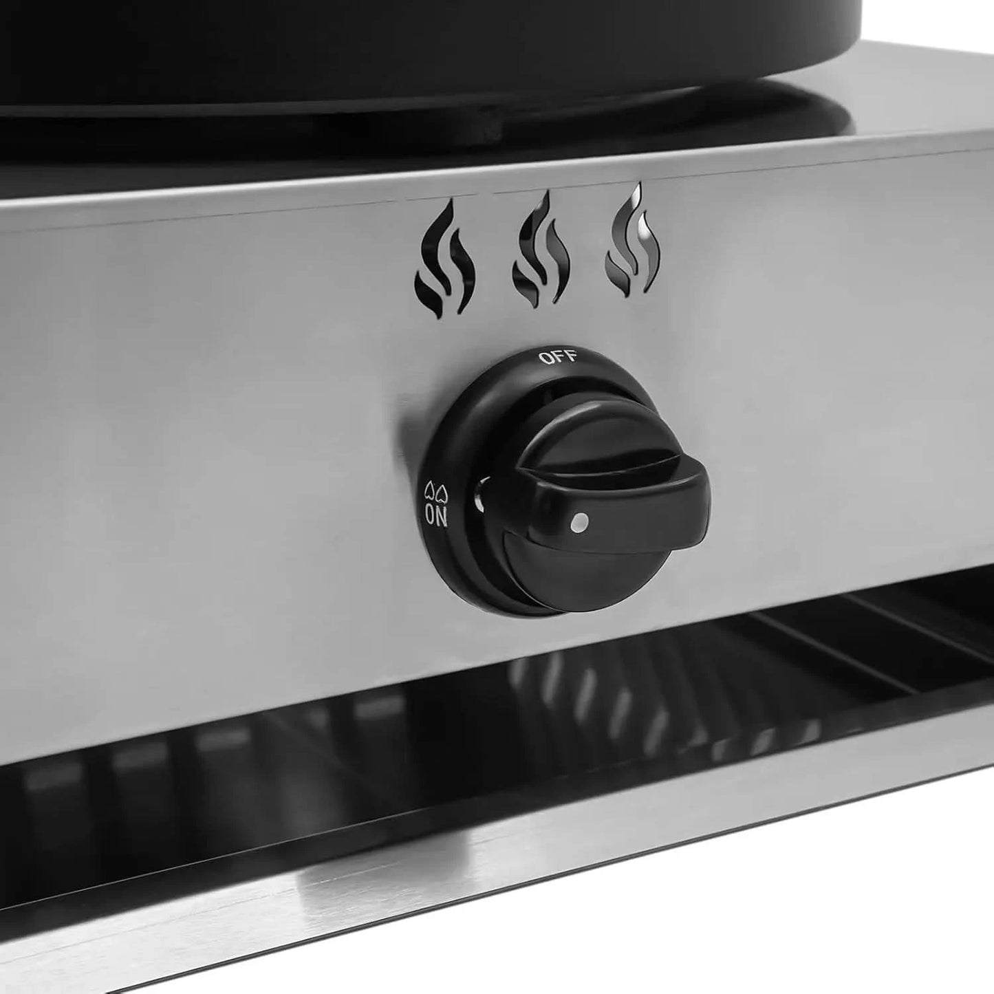 Commercial Pancake Maker 16-Inch Pancake Grand Oven Plate Stainless Steel Aluminum Countertop Pancake Maker Gas Pancake Oven for - M & M Global