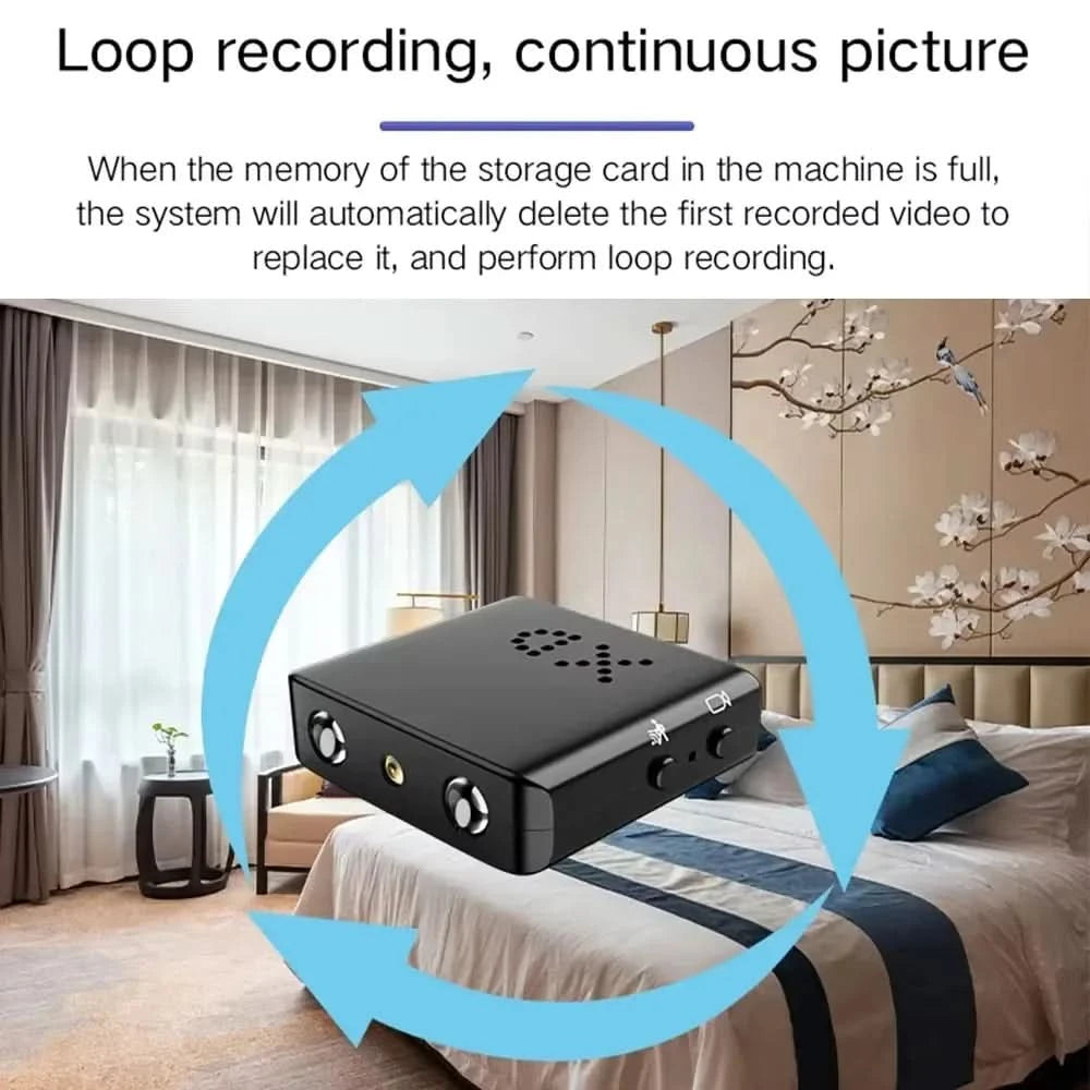 Xiaomi Mijia 1080p HD Wifi 5g Mini Camera Night Vision Home Security Micro Camcorder Audio Video Recorder With Motion Detection - M & M Global