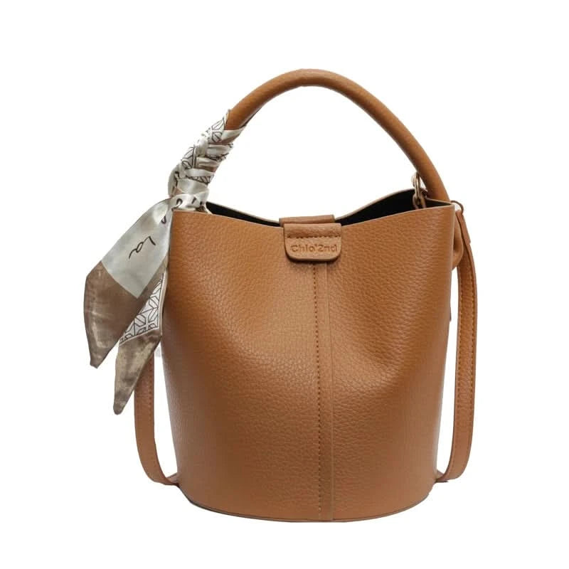 Senior Sense Retro Color Small Bag Women's New Crossbody Bag Super Fire Bucket Bag - M & M Global