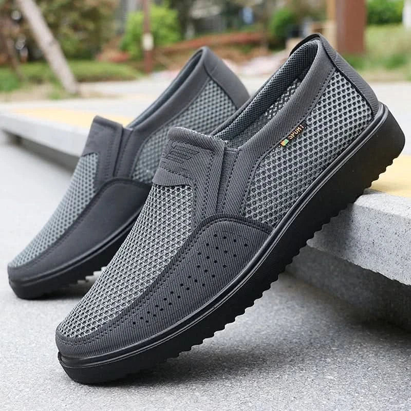Lightweight low-top walking sneakers for outdoor, fishing, park and sports Rubber sole Breathable loafers for men - M & M Global