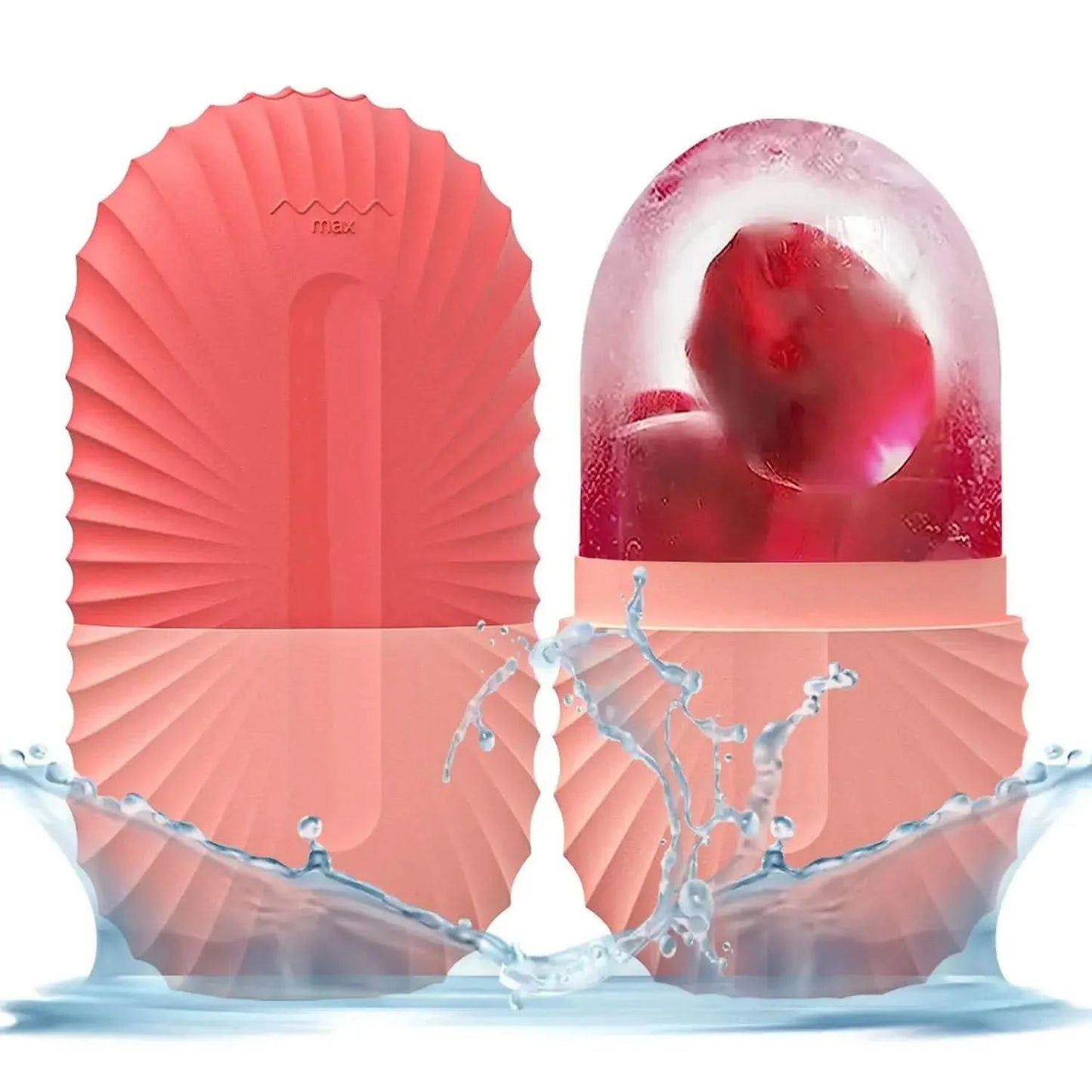 Ice Facial Roller Skin Care Beauty Lifting Contouring Tools Ice Cube Trays Ice Globe Balls Face Massager Skin Care Tool - M & M Global