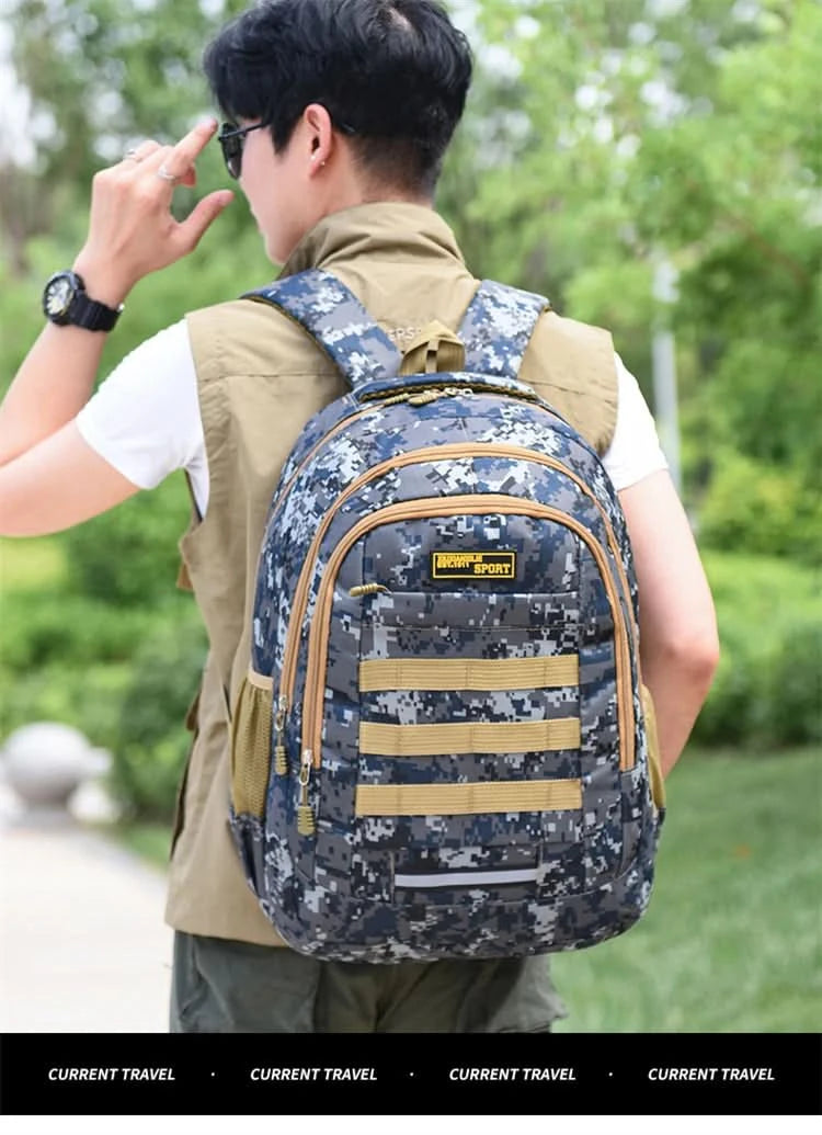 High Quality Large Capacity Outdoor Tactical Backpacks Waterproof Multi Functional hiking bag Outdoor Trekking Camping Backpack - M & M Global