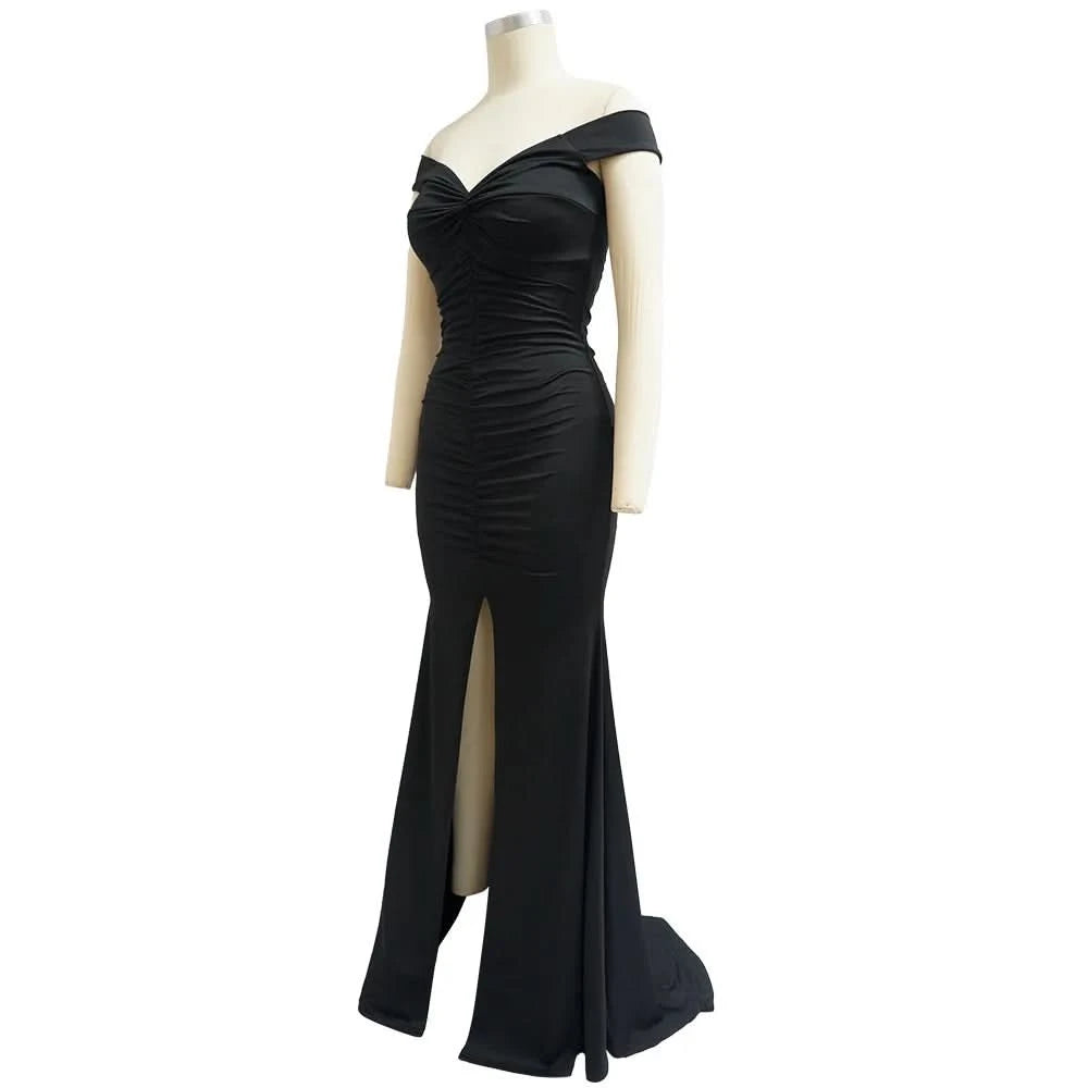 Women Long Dresses Sexy Backless Bodycon Evening Dresses Nightclub Maxi Dress Cocktail Birthday Party Welcome Prom Dress XSY039 - M & M Global