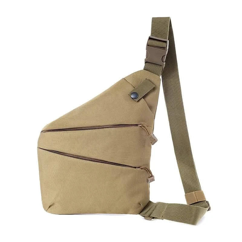 Holster Men's Left Right Nylon Shoulder Bag Anti-theft Bag Chest Bag Hunting Multifunctional Concealed Tactical Storage Gun Bag - M & M Global