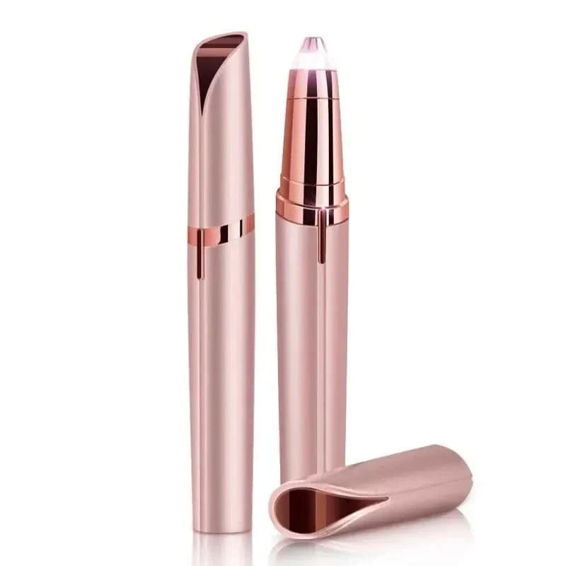 Electric Eyebrow Trimmer Security Hair Removal Eye Brow Epilator USB Charger Mini Shaper Shaver Hair Removal Painless Beauty - M & M Global