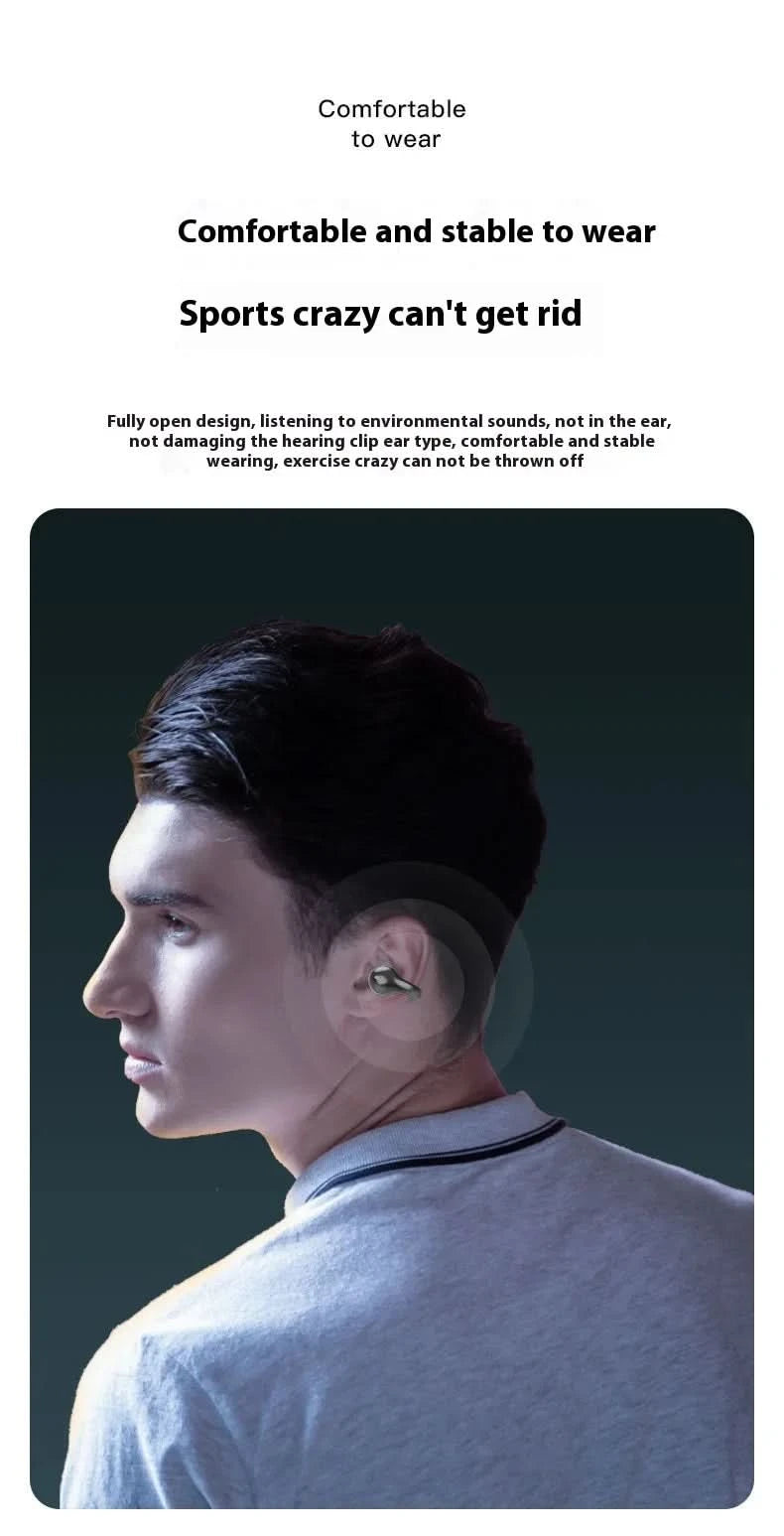 Xiaomi Bone Conduction Earphones Wireless Bluetooth HiFi Stereo Sports Waterproof Earphone With Microphone For Game Music - M & M Global