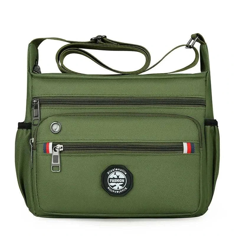 Business Fashion Men's Shoulder Bag Women's Crossbody Bag Large Capacity Multipurpose Travel Bags Tool Bag Oxford Cloth Material - M & M Global