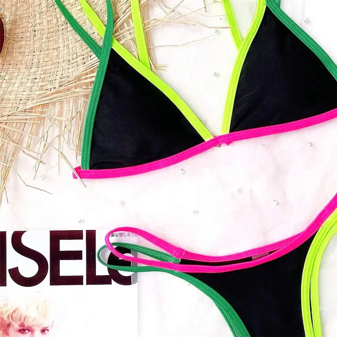 Oiinaa Bathing Suit Women Bikinis Set Sexy Swimsuit Beachwear Bikini Sets Summer Beach Swimwear Bathing Suit Female Biquinis - M & M Global