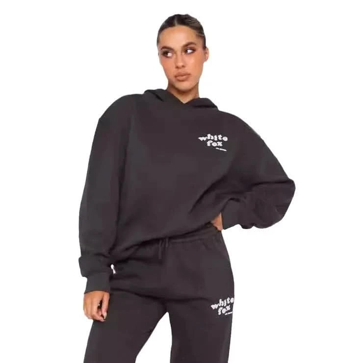 Street Casual Pant Set Clohtes Women's Sportswear Sportswear Jogging Suit Women's Hooded Sportswear Tide Suit