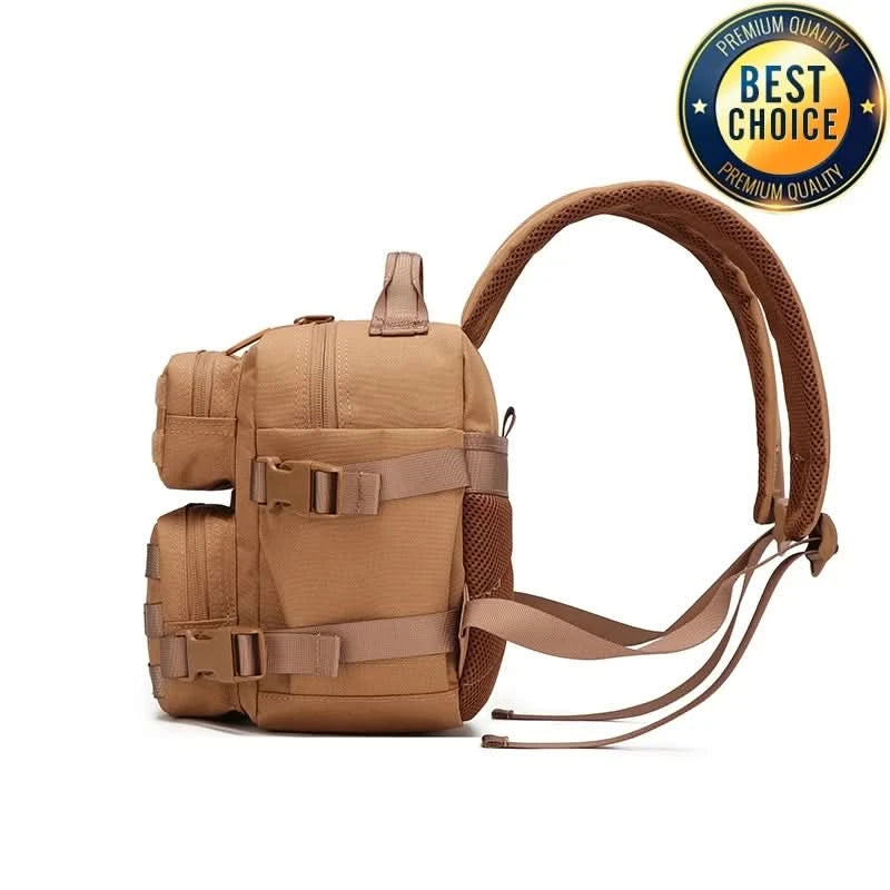 New Camping Hiking Backpack Tactical Molle 900D Men&Women School Bag Outdoor Gym Ruckdack Shoulder Pack with Dual Cup Holder - M & M Global