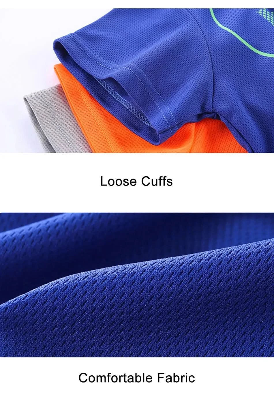 Children Summer Short Sleeve Football Basketball Suit Clothing Set Boy Girl Jersey Quick Drying Breathable Kids Sports Wear - M & M Global
