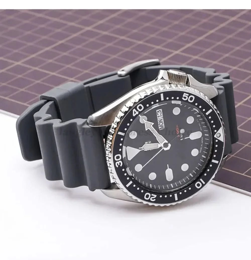 Silicone Watch Band 20mm 22mm For Rolex SUBMARINER Waterproof Diving Bracelet For Citizen For Seiko SKX007 SRP777J1 Sports Strap - M & M Global