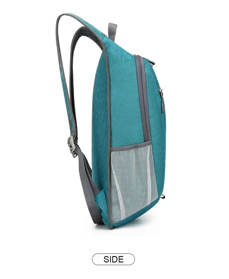 Portable Foldable Backpack,Men Women Ultralight Folding Bag,Outdoor Climbing Cycling Hiking Knapsack Travel Daypack - M & M Global