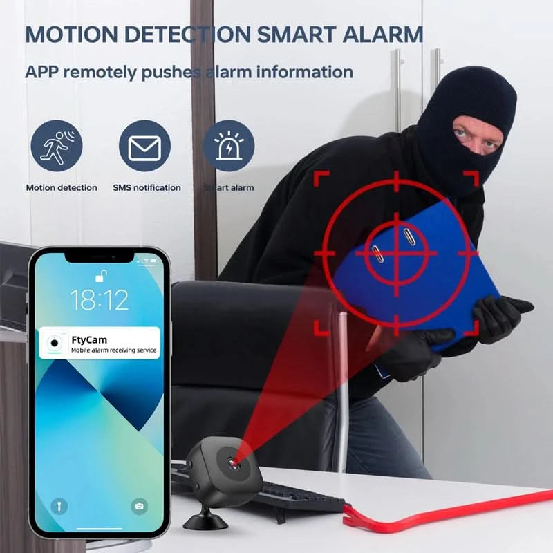 Xiaomi Mijia Security Camera 4K Mini Full Color Night Vision High Definition WiFi Monitor Waterproof Motion Detect Surveillance - M & M Global