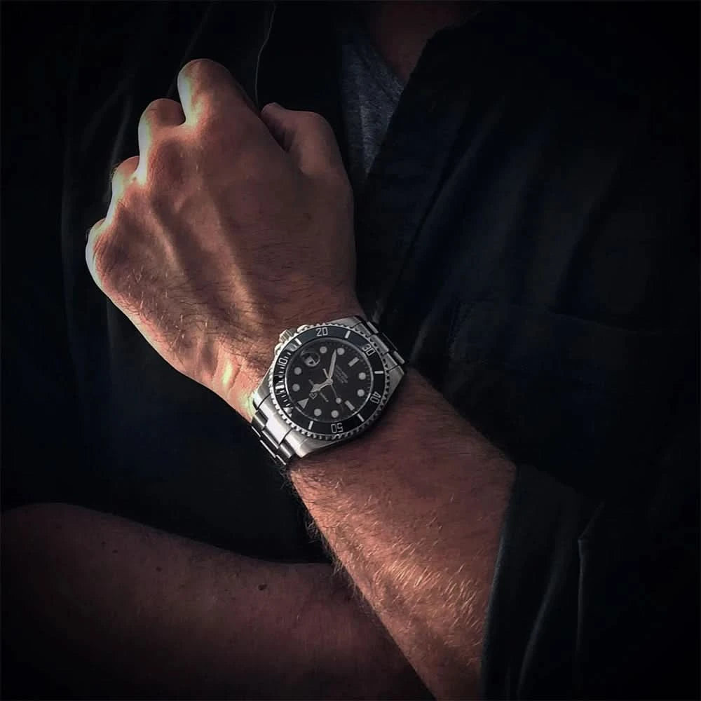 PAGANI DESIGN Luxury Sapphire Glass Men Automatic Watch 100m Waterproof Stainless Steel men mechanical wristwatches montre homme - M & M Global