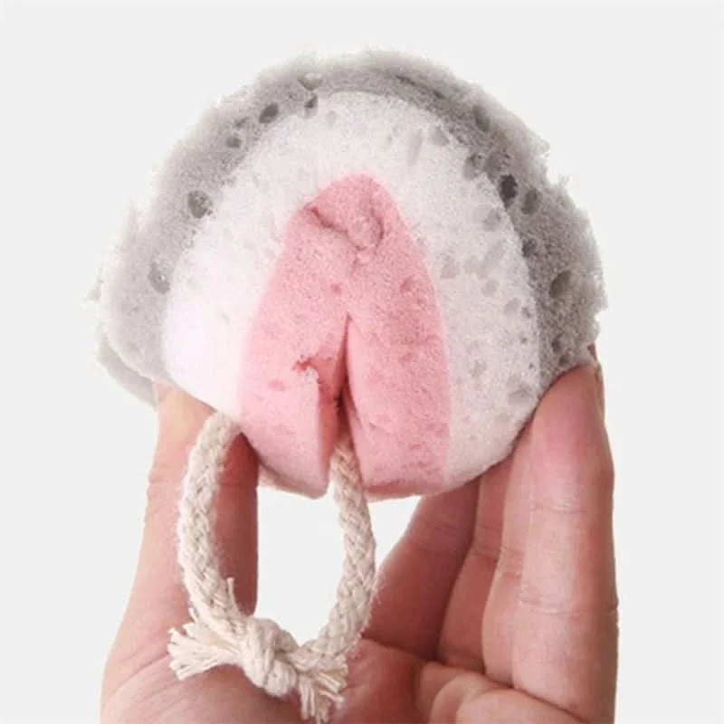 Soft Sponge Body Scrubber Bath Exfoliating Scrub Sponge Shower Brush Body Skin Cleaner Dead Skin Remover - M & M Global