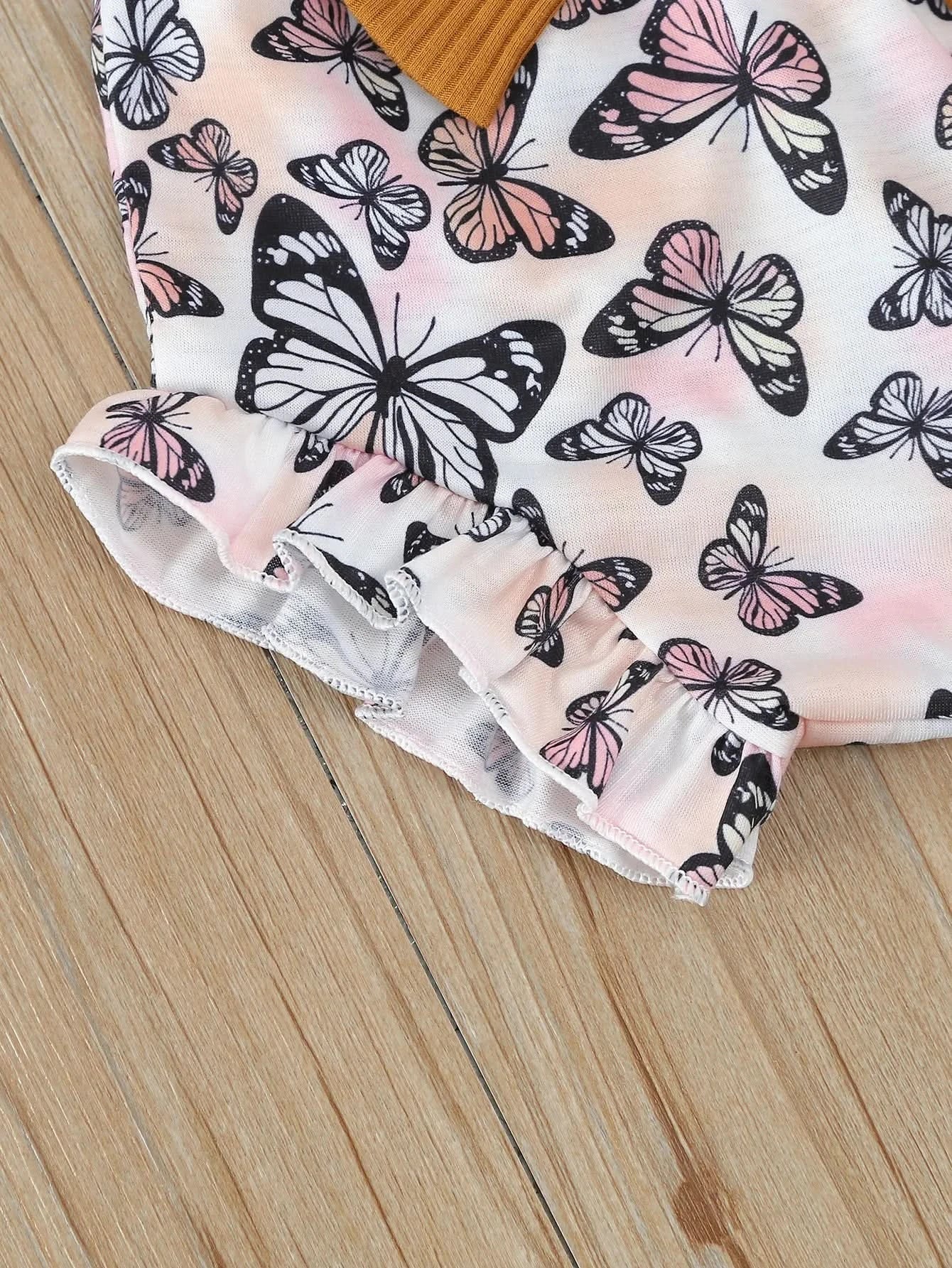 Summer Newborn Baby Girl Clothes Set Sleeveless Bodysuit Printed Shorts 3pcs Clothing Suit Baby Girl Clothes For 0-1Years - M & M Global