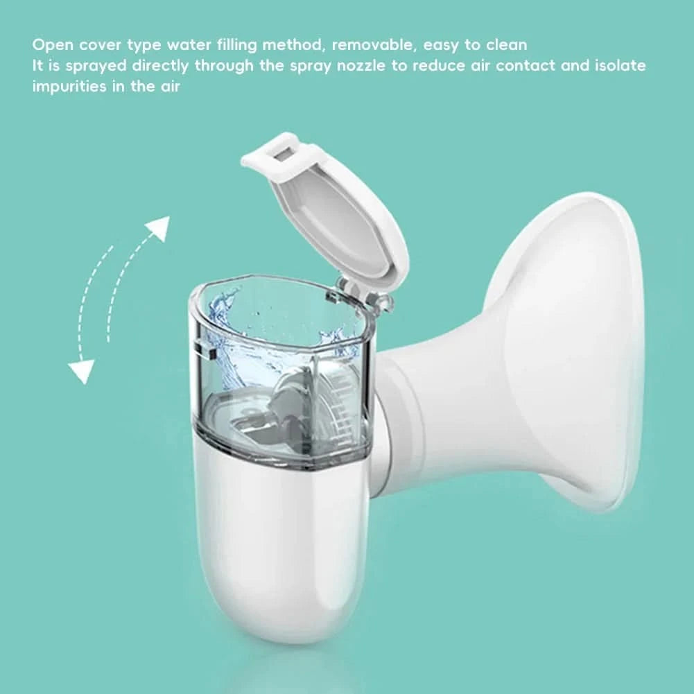 Eye Massager Nano Spray Eye Care Machine Mist Heating for Puffy and Dry Eyes Dark Circles Eye Strain Eye Care Massager - M & M Global