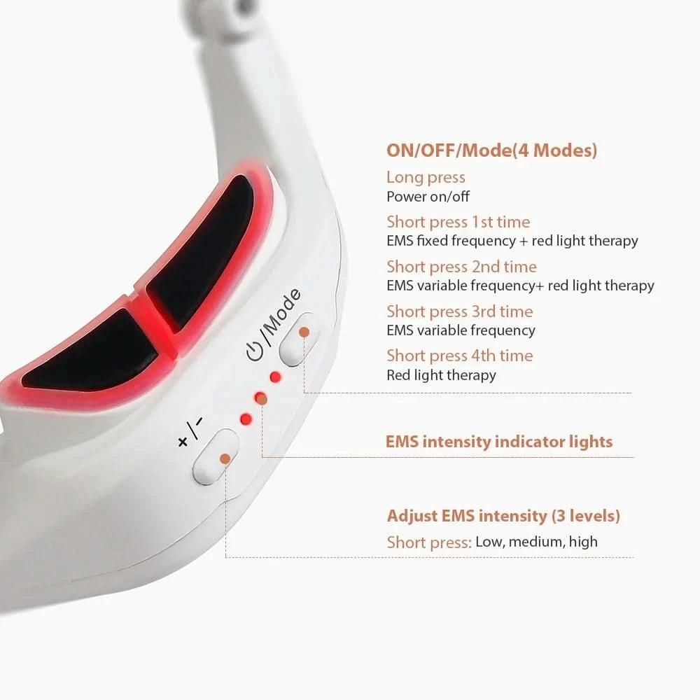 Eye Massager Relieves Eye Fatigue Eyes Massage Glasses Eye Fatigue Relief Massager dropshipping - M & M Global