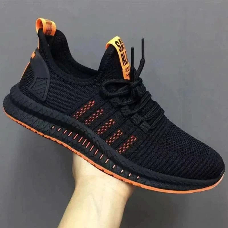 2024 Autumn New Trendy Men's Shoes Mesh casual non slip sneakers Fashion breathable male footwear Outdoor comfortable light shoe - M & M Global