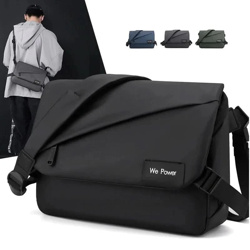 Men Shoulder Cross Body Sling Bag Fashion Casual Multi-Capacity Military Designer Business Nylon Male Briefcase Messenger Bag - M & M Global
