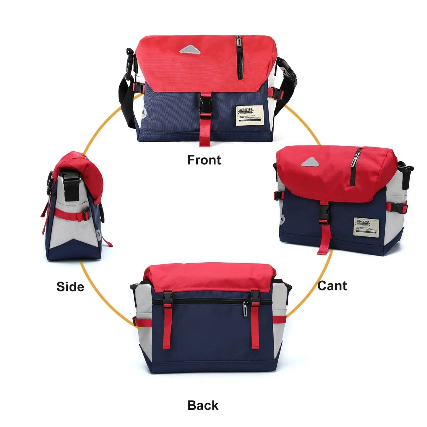 Men's Shoulder Bag Casual Waist Bag Phone Money Chest Bag Messenger Bag Cycling School Fanny Packs Mailman Bags Bolsa Masculina - M & M Global