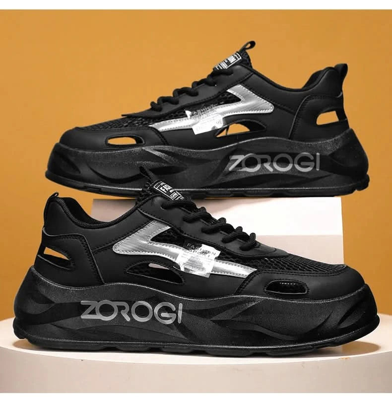 New Summer Men Shoes Breathable Outdoor Sneakers Platform Casual Sneakers Running Shoes Hollow out Sandals Zapatillas Hombre - M & M Global
