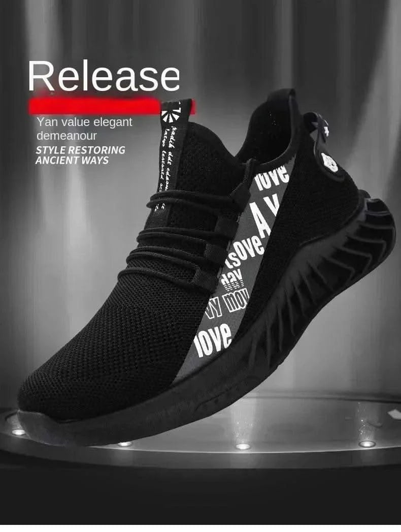 2025 Lightweight Men's Running Shoes - Breathable Gym Sneakers for Teens, All-Purpose Training & Walking Shoes with Mesh Comfort - M & M Global