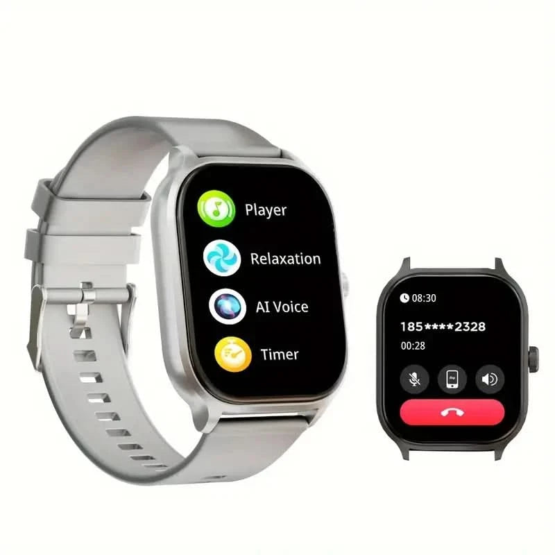 Smartwatch, Wireless Talk/Dial, Multi-Sport Mode for Men and Women, Compatible with IPhone/Andriod