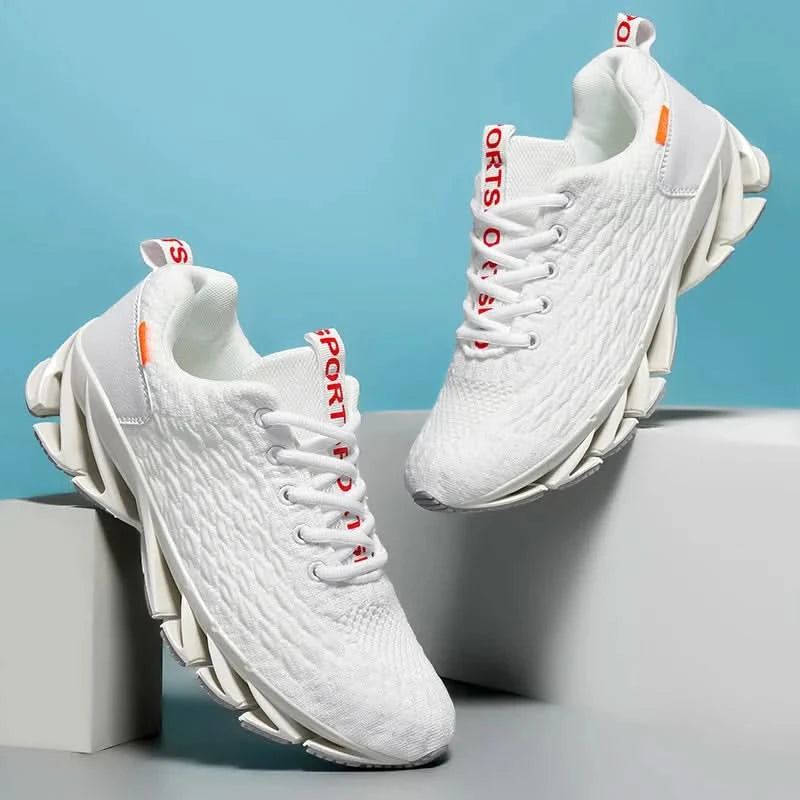 Fashion Men's Sneakers White Platform Basketball Shoes For Men High Quality White Sport Walking Sneakers Men's Trainer Women New - M & M Global