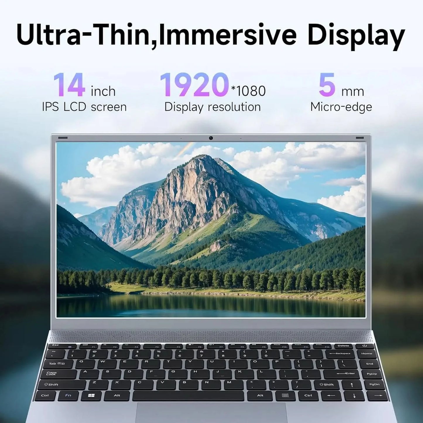 14 Inch Laptop J3710 8GB RAM 256GB SSD Windows 11 For Students And Business