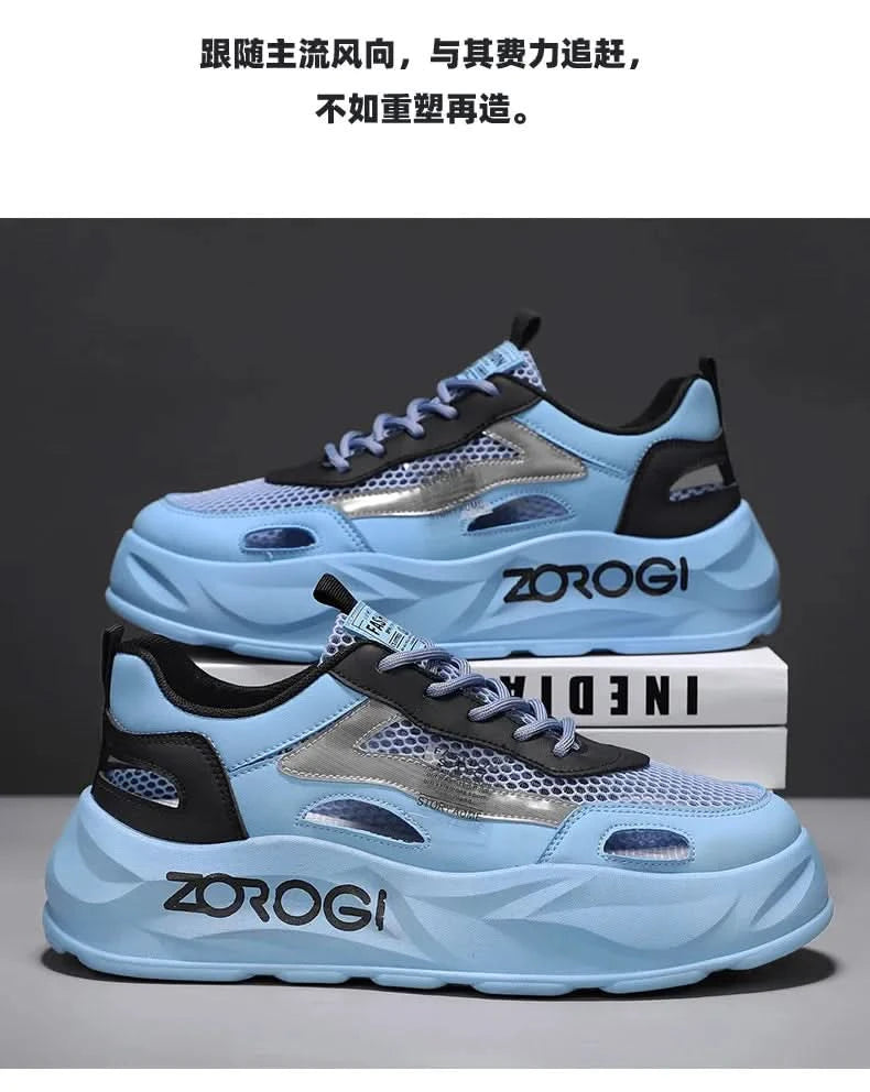 New Summer Men Shoes Breathable Outdoor Sneakers Platform Casual Sneakers Running Shoes Hollow out Sandals Zapatillas Hombre - M & M Global