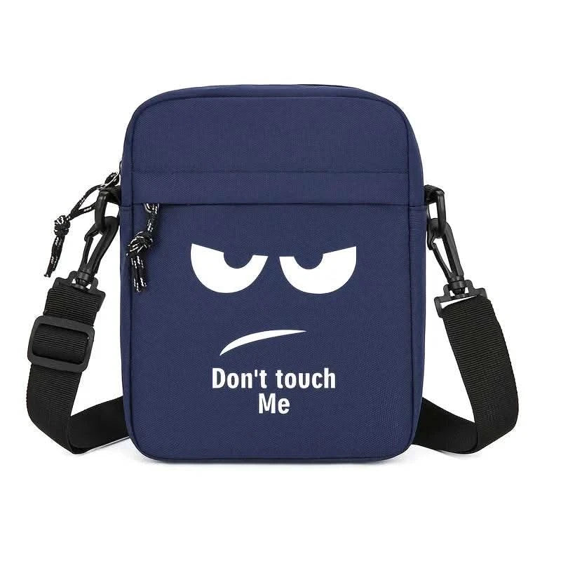 Casual Crossbody Bag Men's Shoulder Bag Commuter Advanced Sense New Large Capacity Travel Outdoor Oxford Cloth Bag - M & M Global
