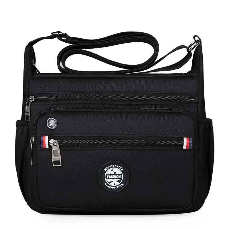 Business Fashion Men's Shoulder Bag Women's Crossbody Bag Large Capacity Multipurpose Travel Bags Tool Bag Oxford Cloth Material - M & M Global