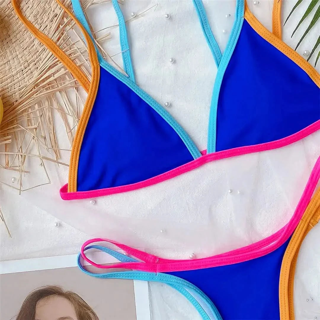 Oiinaa Bathing Suit Women Bikinis Set Sexy Swimsuit Beachwear Bikini Sets Summer Beach Swimwear Bathing Suit Female Biquinis - M & M Global