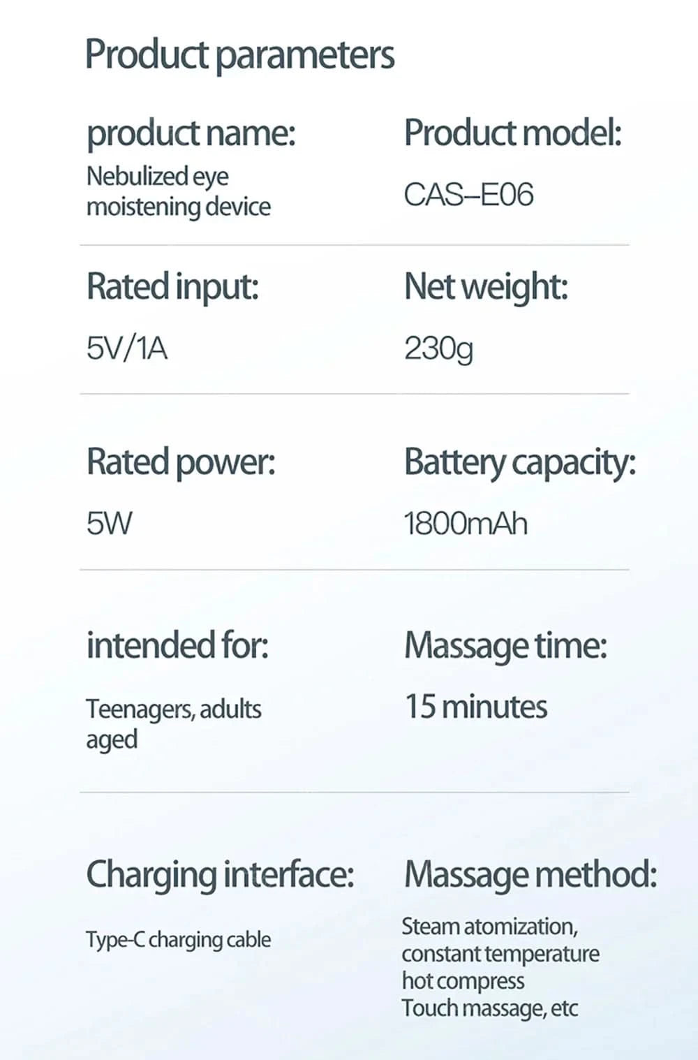 Steam Eye Massager Warm Spa Eye Steamer Acupressure Therapy Kneading Massage Eyes Bluetooth Relieve Eye Fatigue Massage Relax - M & M Global