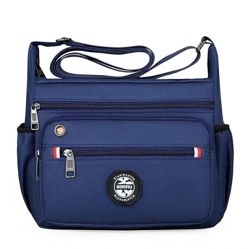 Business Fashion Men's Shoulder Bag Women's Crossbody Bag Large Capacity Multipurpose Travel Bags Tool Bag Oxford Cloth Material - M & M Global