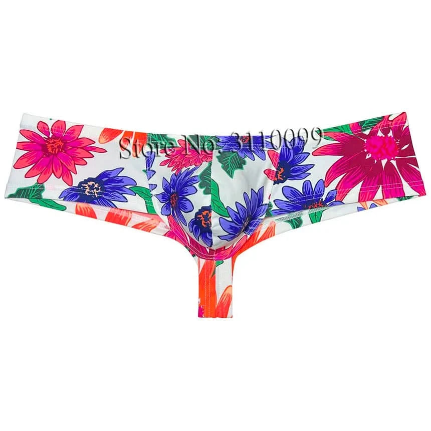 Men's Mini Cheek Boxers Half Hip Brazilain Bikini Swim Briefs Boy Underwear - M & M Global