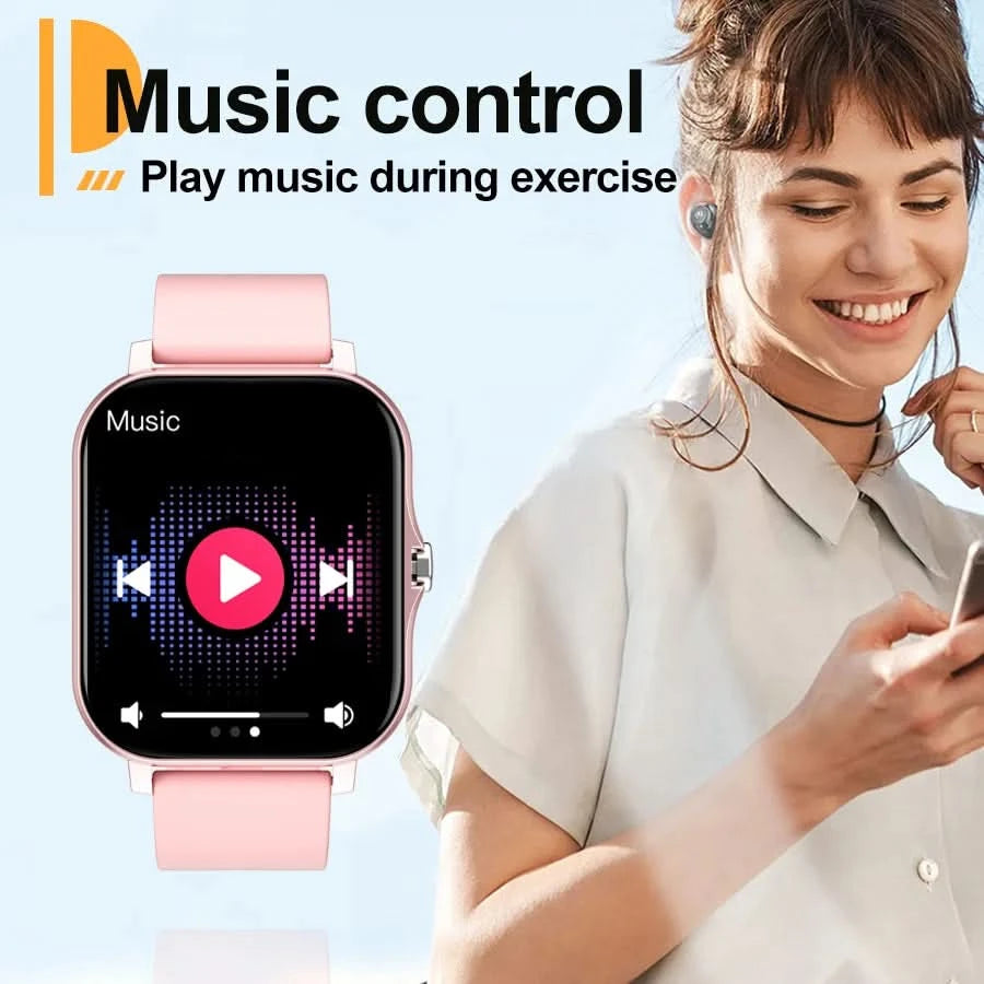 Children's boy and girl smartwatches, Music players, pedometers, High-definition touch screens, Puzzle games, Wireless calling
