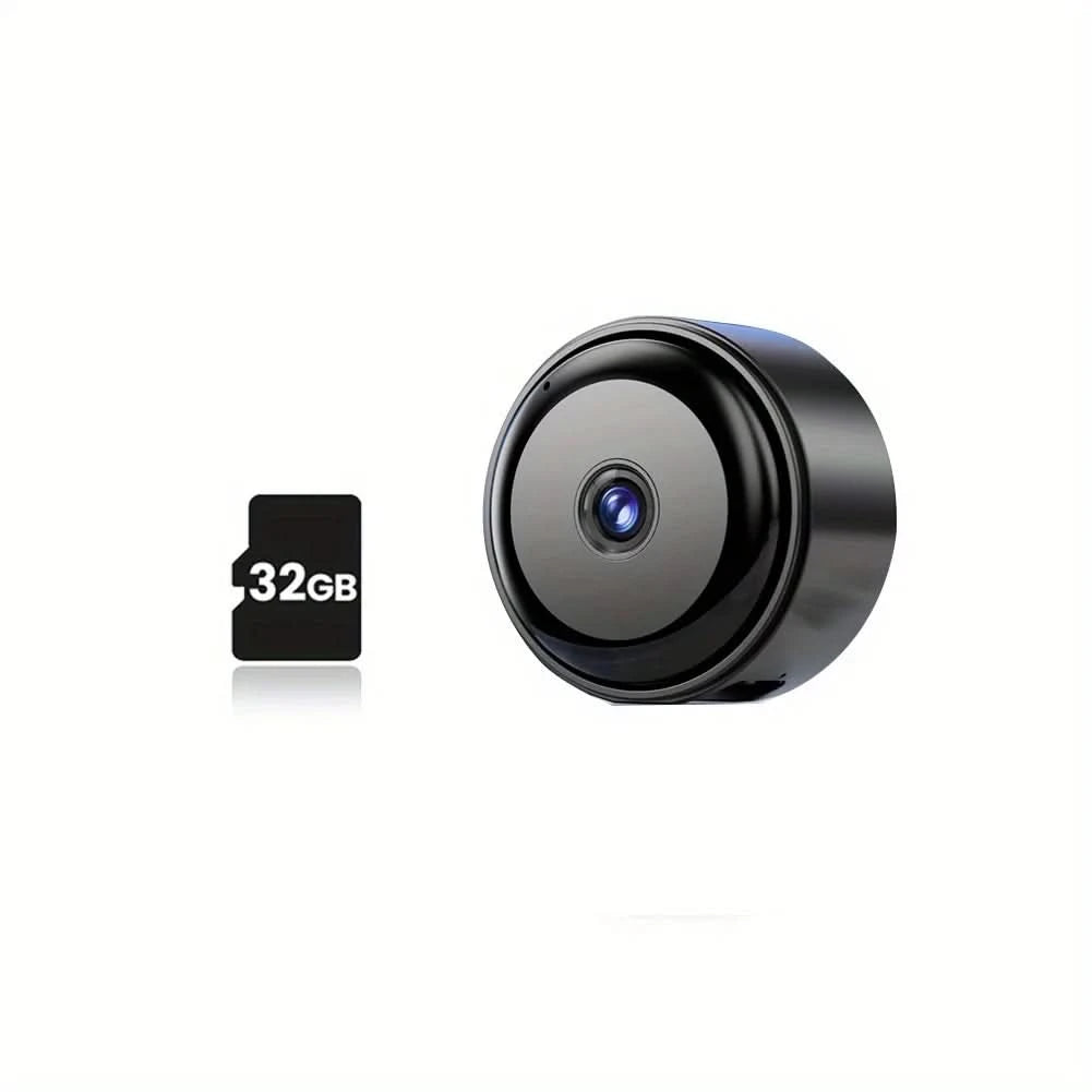 2K/3MP Mini wireless FHD camera - night vision, motion detection alarm, 1080P surveillance camera, remote monitoring, - M & M Global