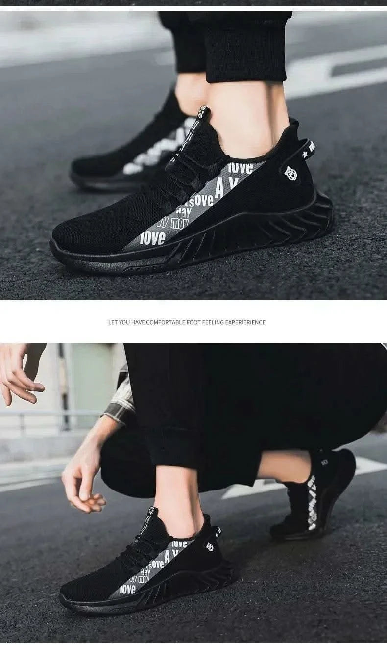 2025 Lightweight Men's Running Shoes - Breathable Gym Sneakers for Teens, All-Purpose Training & Walking Shoes with Mesh Comfort - M & M Global