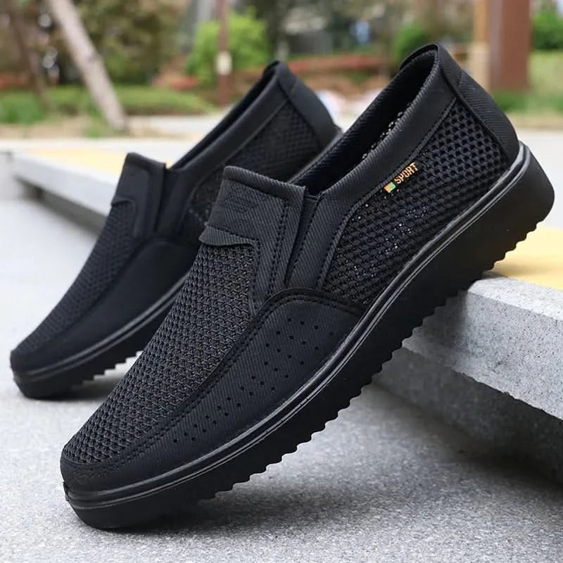 Lightweight low-top walking sneakers for outdoor, fishing, park and sports Rubber sole Breathable loafers for men - M & M Global