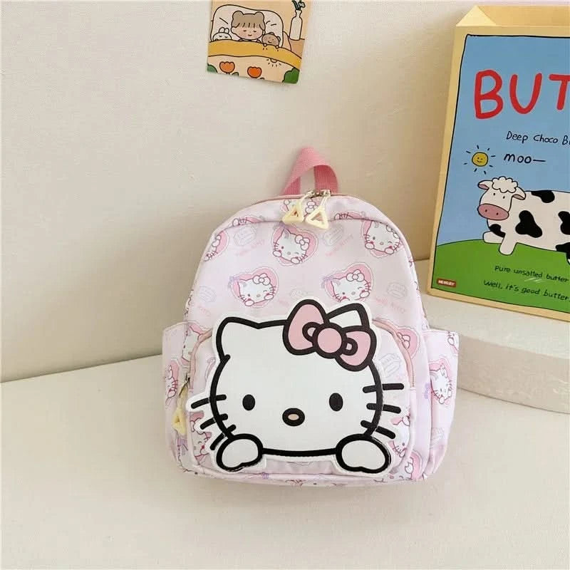 Kawaii Hello Kitty Kuromi Cinnamoroll Backpacks Cute Cartoon My Melody Pochacco Pompom Purin Anime Storage School Bag Sac A Dos - M & M Global