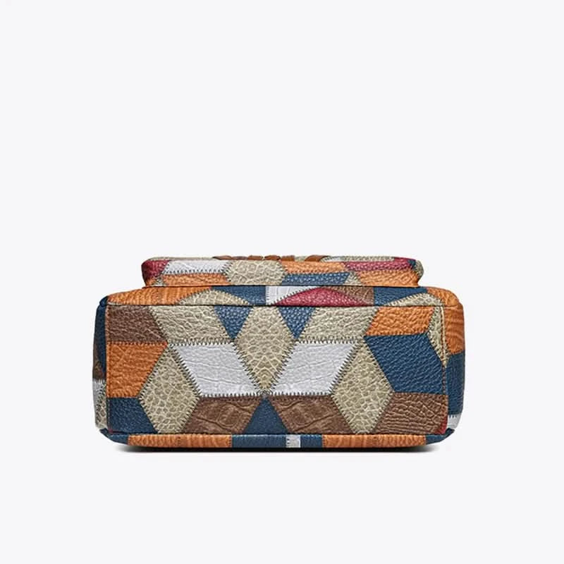 Women's Elegant Vintage Crossbody Bag Trendy HandBag Fashion Multi-pockets Shoulder Bag All-match Retro Crossbody Bag for Daily - M & M Global