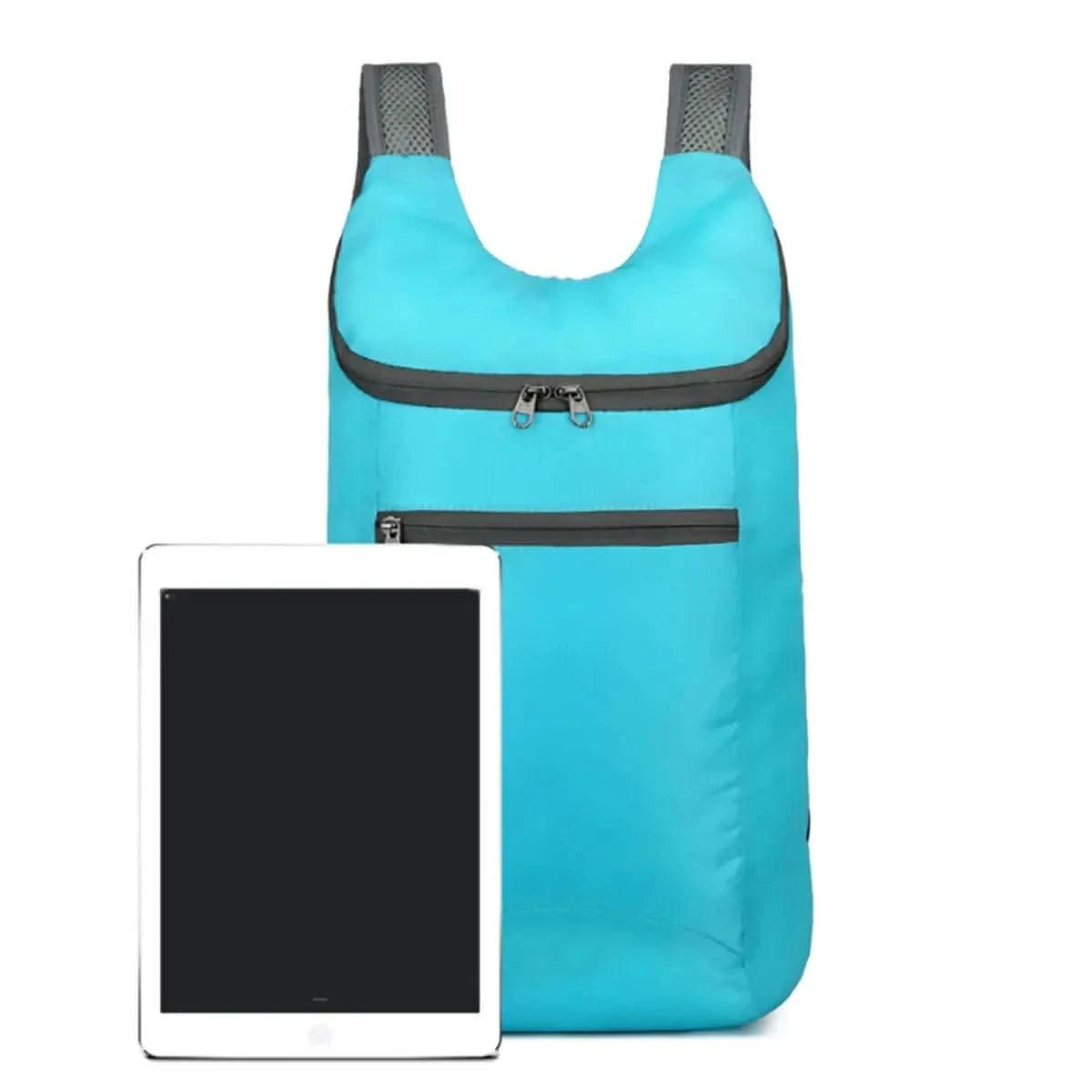 1pc Weekend Travel Bag, Foldable Waterproof Tear-resistant Lightweight Backpack, Large Capacity Travel Business Backpack, Sports - M & M Global
