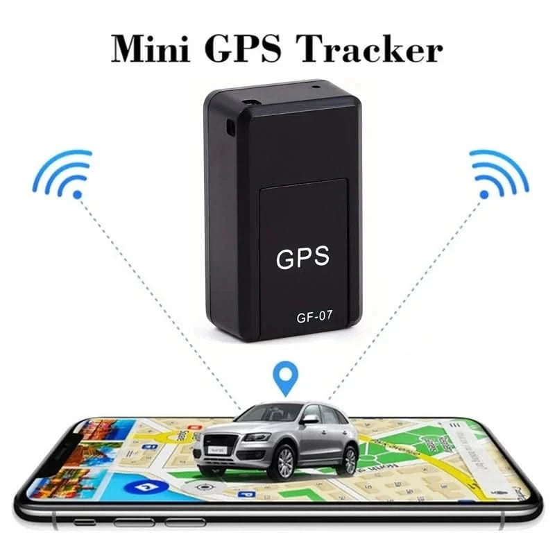 Gf07 Magnetic Mini Car Tracker Gps Real Timetracking Locator Device Magnetic Gps Tracker Real-Time Vehicle Locator Pet Tracker