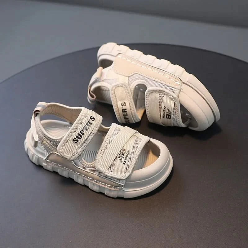 Boys Sandals Summer Kids Shoes Fashion Light Soft Flats Toddler Baby Girls Sandals Infant Casual Beach Children Shoes Outdoor - M & M Global